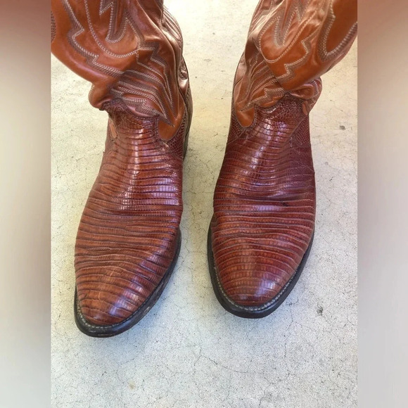 Justin 8303 Exotic Lizard Boots - Picture 3 of 7